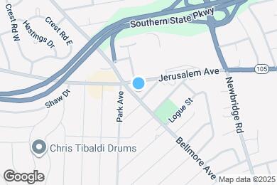 Map image of the property - 1225 Bellmore Ave