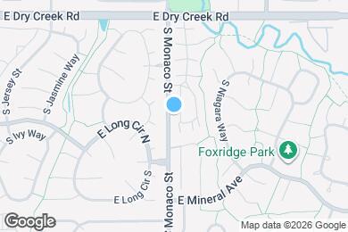 Map image of the property - 7657 S Monaco Cir W