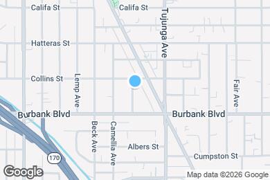 Map image of the property - 5646 1/2 Farmdale Ave