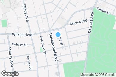 Map image of the property - 1430 Severn St