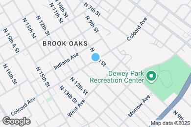 Map image of the property - 1004 Colcord Ave