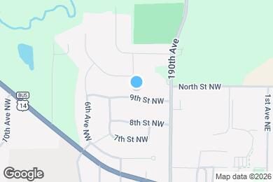 Map image of the property - 406 9th St NW