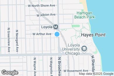 Map image of the property - The Morgan at Loyola Station