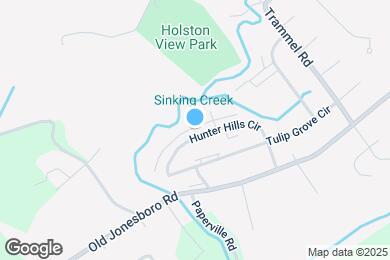 Map image of the property - 235 Hunter Hills Cir