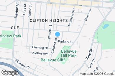 Map image of the property - 2308 W Clifton Ave