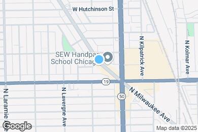 Map image of the property - Portage Park Theater Apartments
