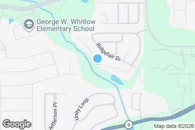 Map image of the property - 3450 Ridgefair Dr