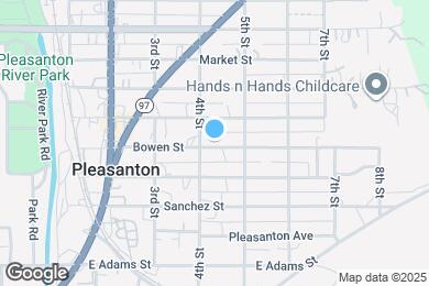 Map image of the property - 713 Bowen St