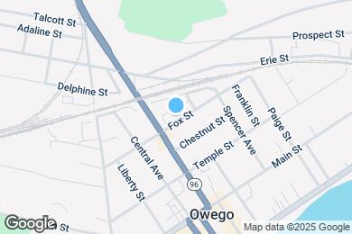 Map image of the property - 77 Fox St