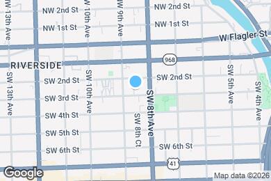 Map image of the property - 843 SW 3rd St