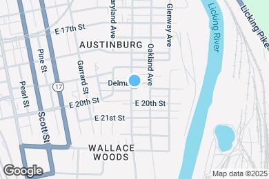 Map image of the property - 1932 Eastern Ave