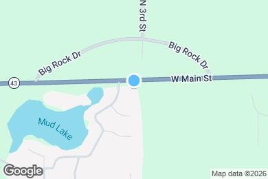 Map image of the property - 9529 W Main St