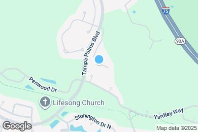 Map image of the property - 6625 Thornton Palms Dr
