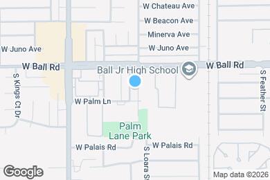 Map image of the property - 1234 S Loara St