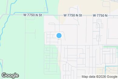 Map image of the property - 323 S 1110 W