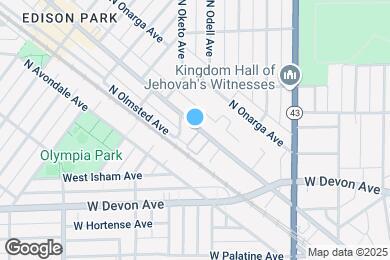 Map image of the property - 6538 N Northwest Hwy