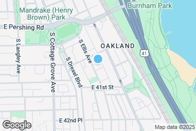 Map image of the property - 4021 S Ellis Ave