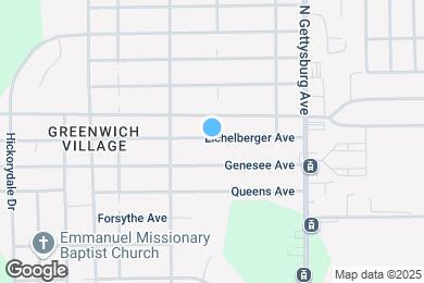 Map image of the property - 4500 Eichelberger Ave