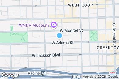 Map image of the property - 122 S Aberdeen St