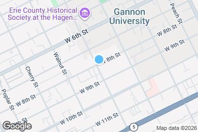 Map image of the property - 357 W 8th St