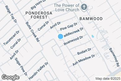 Map image of the property - 17327 Rolling Creek Dr