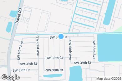 Map image of the property - 3672 SW 59th Ave