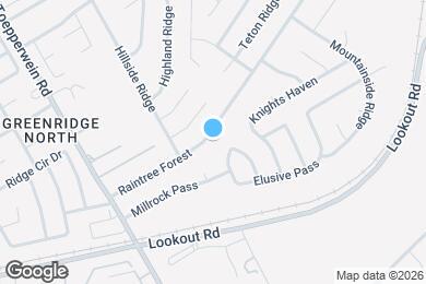 Map image of the property - 6822 Raintree Forest