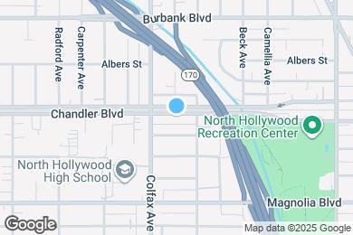Map image of the property - 11664 Chandler Blvd