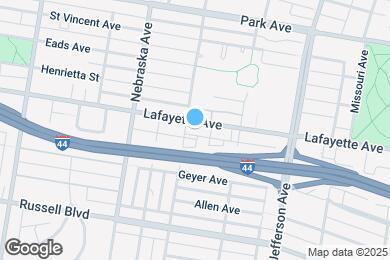 Map image of the property - 2752 Lafayette Ave