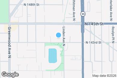 Map image of the property - 750 N 143rd St