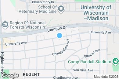 Map image of the property - 2021 University Ave