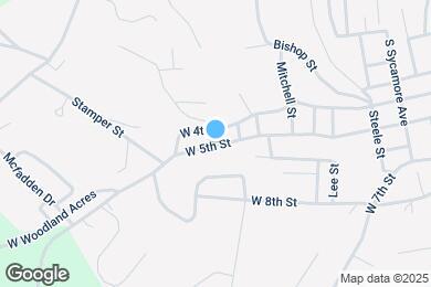 Map image of the property - 1012 W 5th St