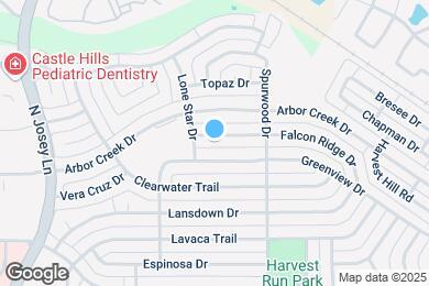 Map image of the property - 2018 Falcon Ridge Dr