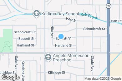 Map image of the property - 22300 Bassett St