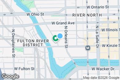 Map image of the property - 353 W Hubbard St