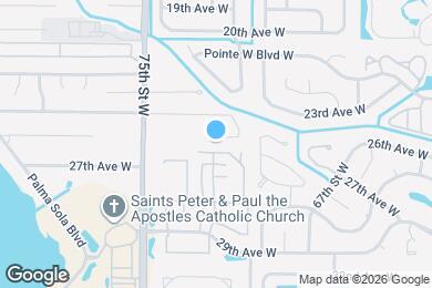 Map image of the property - 7215 25th Dr W