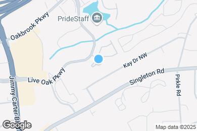 Map image of the property - 5897 Brookside Oak Cir