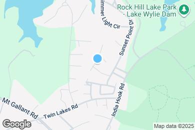 Map image of the property - 1418 Spring Box Court Rock Hill SC