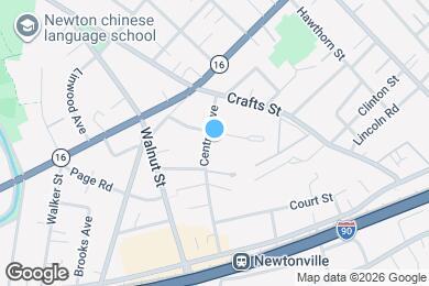 Map image of the property - 36 Central Ave