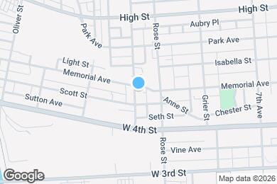 Map image of the property - 512 Cemetery St