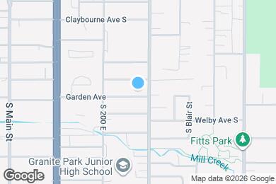 Map image of the property - 291 E Garden Ave