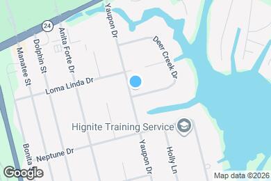 Map image of the property - 205 Yaupon Dr