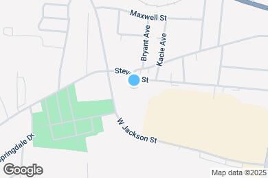 Map image of the property - 640 W Stevens St