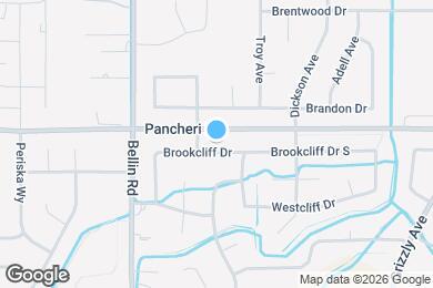 Map image of the property - 2434 Brookcliff Dr