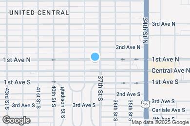 Map image of the property - 3720 1st Ave N