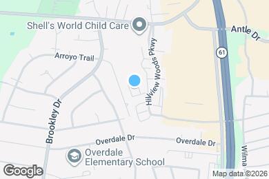 Map image of the property - Hillview Woods Apartments