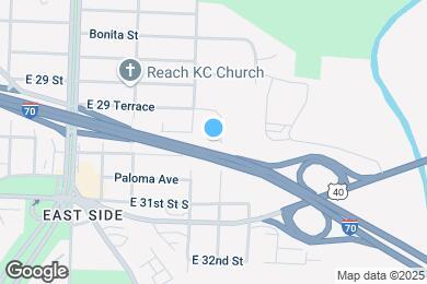 Map image of the property - 5831 E 29 Terrace