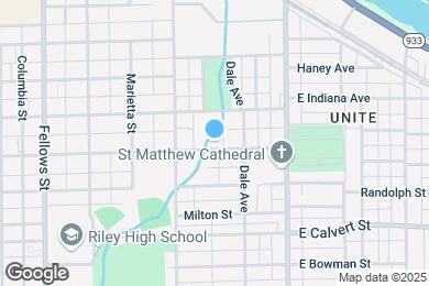 Map image of the property - 833 E Dubail Ave