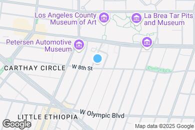 Map image of the property - 5955 W 8th St