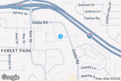 Map image of the property - Gatsby at Midtown
